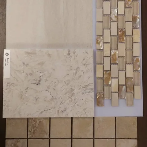 Making progress on a bathroom project with gorgeous products! From the intial meeting choosing materials to the demo - can't wait to see how gorgeous this bathroom turns out. (And 