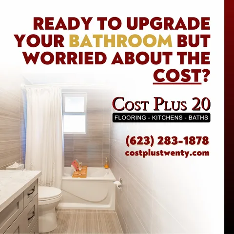 Ready to upgrade your bathroom but worried about the cost? With Cost Plus 20, get transparent pricing and top-notch craftsmanship. Dive into designs at www.costplustwenty.com. #Bat