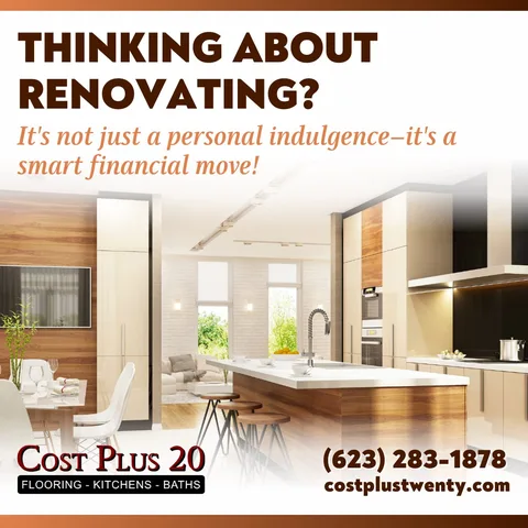 🏡✨ Thinking about renovating your bathroom, flooring, or kitchen? It's not just a personal indulgence—it's a smart financial move! 💰 Investing in these areas not only elevates your