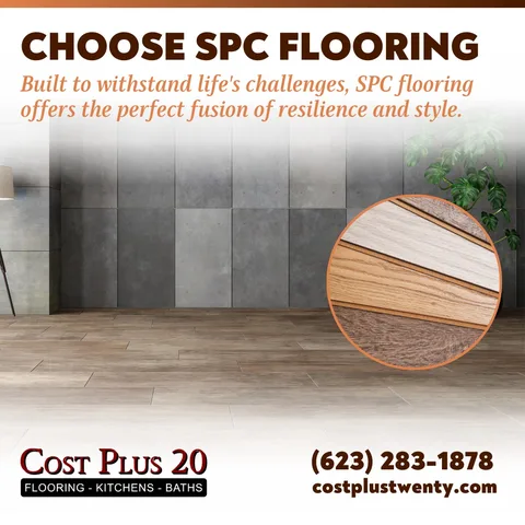🌟 Enhance Your Space with SPC Flooring! 🌟