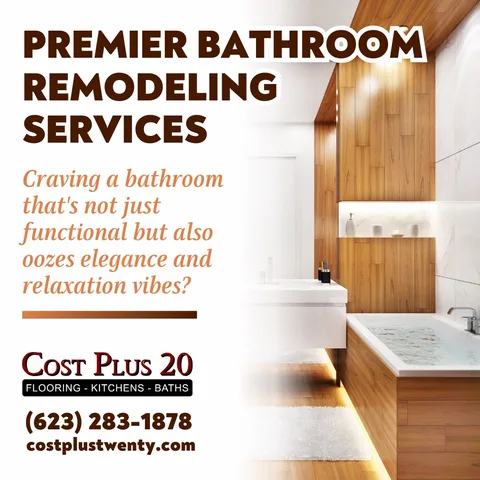Are you craving a bathroom that's not just functional but also oozes elegance and relaxation vibes? Well, we've got exciting news for you! 🌟 Our premier bathroom remodeling service