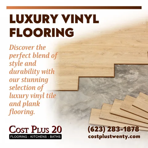 ✨ Elevate your space with Luxury Vinyl Flooring! ✨ Discover the perfect blend of style and durability with our stunning selection of luxury vinyl tile and plank flooring. From real
