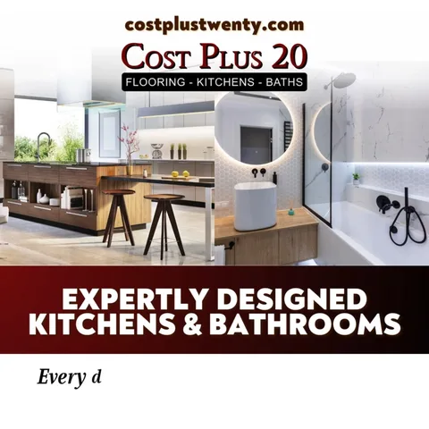 Elevate your home with our expertly designed kitchens and bathrooms! Every detail, from storage capacity and cabinet placement to lighting and doors, is crafted with precision to c