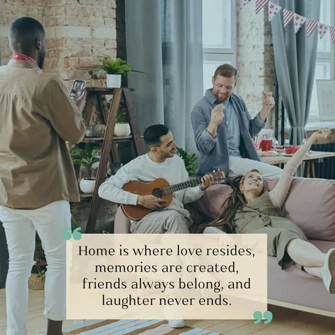 Home is where memories are made and where laughter fills every room. ✨