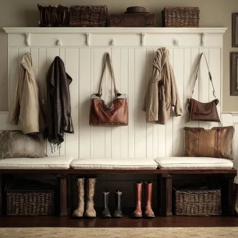The busiest mornings start here. Keep everything in one place—jackets, rain boots, and bags—so heading out the door feels a little less hectic and a lot more stylish. 🙌