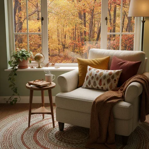 October arrives with cooler evenings and golden leaves—a season made for comfort. 🍁