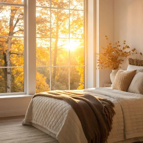 That golden autumn light hits different 🍂☀️