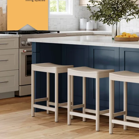 An island isn’t just a centerpiece—it’s a multitasking marvel. In your new kitchen design, add one to create extra seating for casual meals and chats, plus a generous workspace for