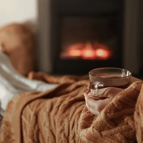 December forecast: 100 percent chance of blankets on the couch and slippers on your feet.