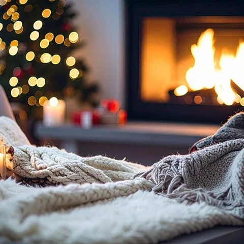 Did you know that fabrics like wool, faux fur, and boucle hold warmth better in winter? 🧵