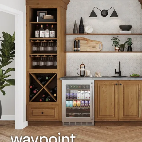 Make your home the talk of the town with a stylish home bar. 🥂 Whether you’re hosting a party or relaxing and kicking it back with a cold one, expertly crafted cabinetry by our tru
