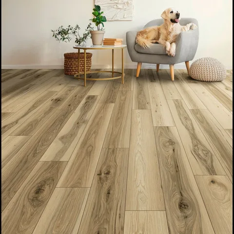 When your floors match your golden hour glow. ✨| Cultivate 6020 Acadia
