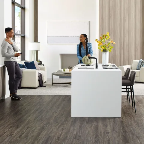 Cook up comfort and style with Lifestyle hard surface and Titan carpet! Perfectly designed for culinary adventures and all the moments in between.🍽️
