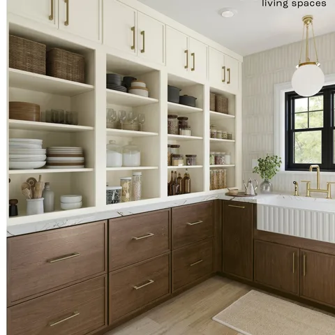 ✨ A pantry that works as beautifully as it looks.