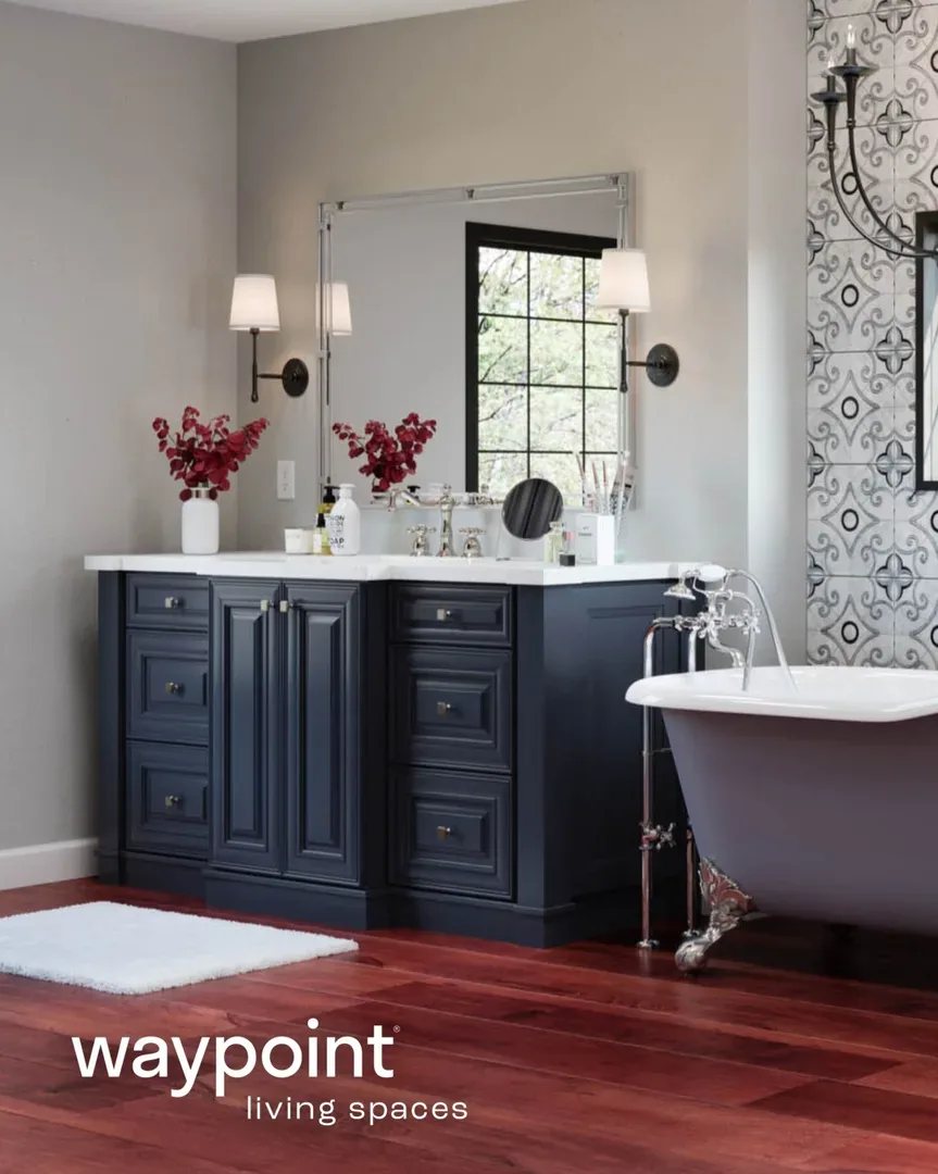 Blue bathroom vanity cabinets – Bathroom Remodeling in Rio Verde, AZ