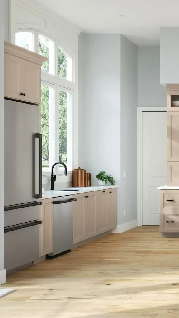 Light kitchen cabinets beside a window – Kitchen Cabinets in Cave Creek, AZ