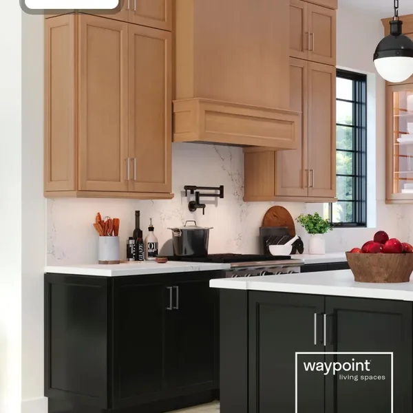 Black and warm wood kitchen cabinets – Kitchen Cabinets in Buckeye, AZ