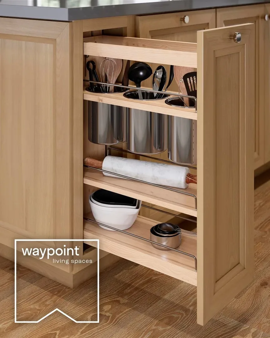 Pull-out cabinet storage – Kitchen Cabinets in Desert Ridge, AZ