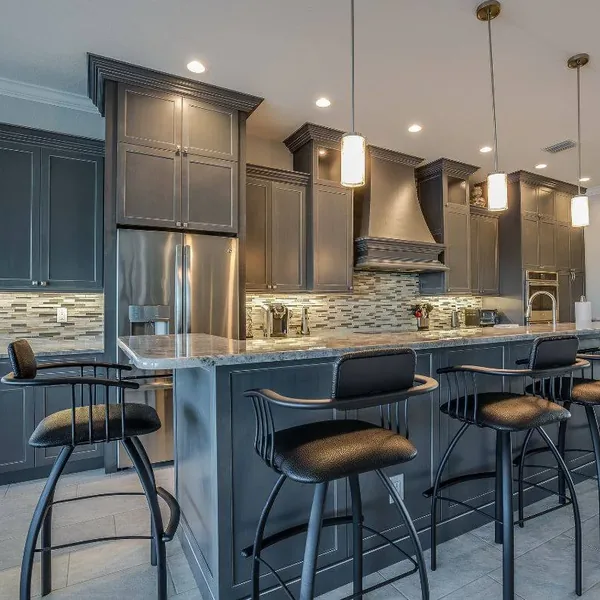Kitchen island countertop with bar seating – Kitchen Countertops in Fort McDowell, AZ