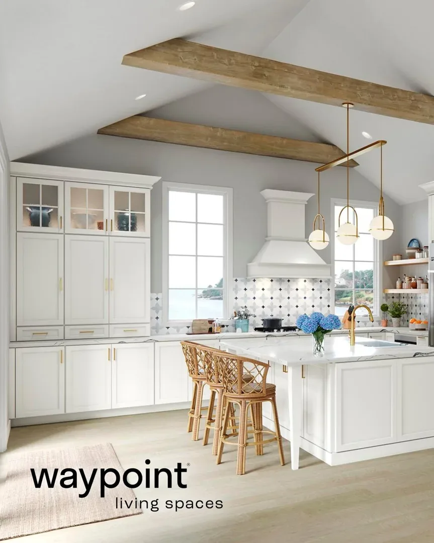 White kitchen cabinetry and island – Kitchen Remodeling in Phoenix, AZ